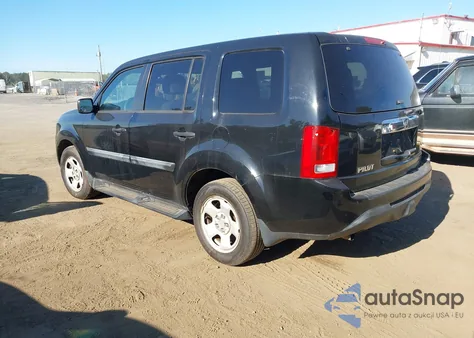 2013 Honda Pilot Lx из США, поврежденный, VIN 5FNYF4H2XDB051673